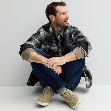 Men's Sonoma Goods For Life® Supersoft Fleece Pocket Crewneck Sweatshirt