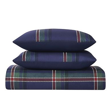 Truly Soft Bronson Plaid Duvet Cover Set