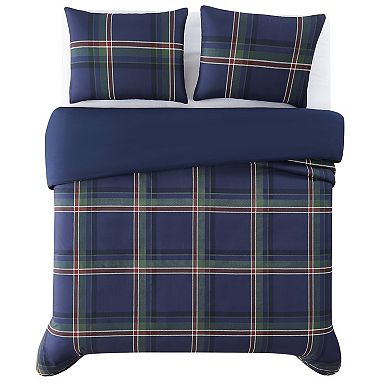 Truly Soft Bronson Plaid Duvet Cover Set