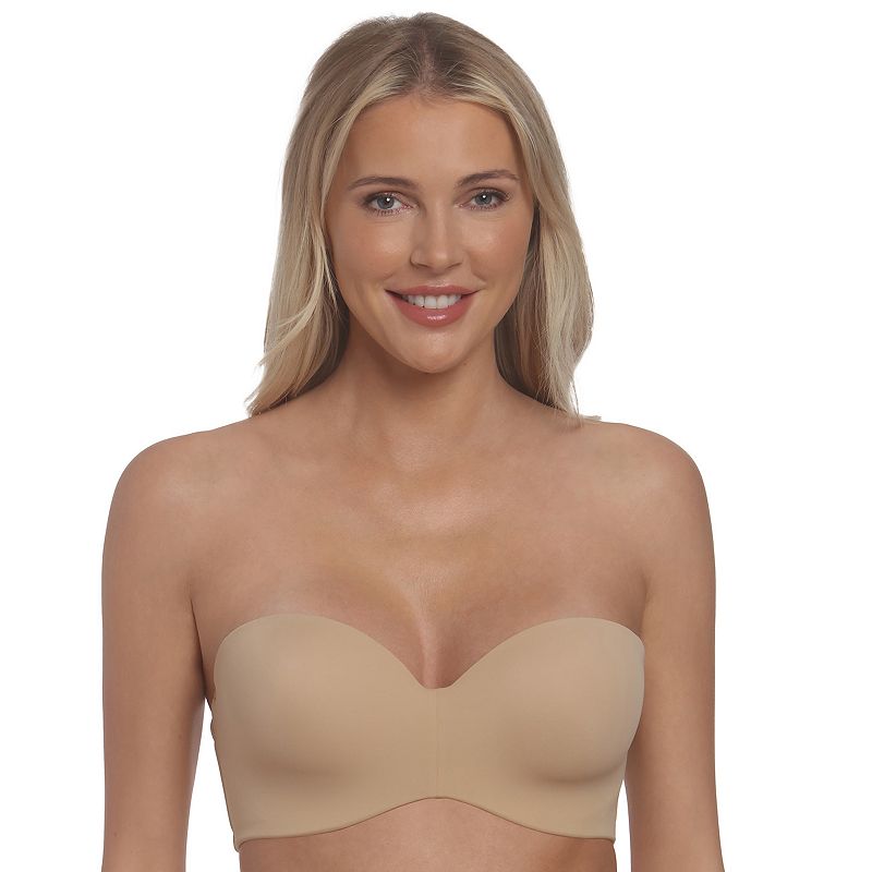 Dominique Bella Seamless Hidden Wire Convertible Strap Bra 3600, Women's, Size: 34 Dd, Brown