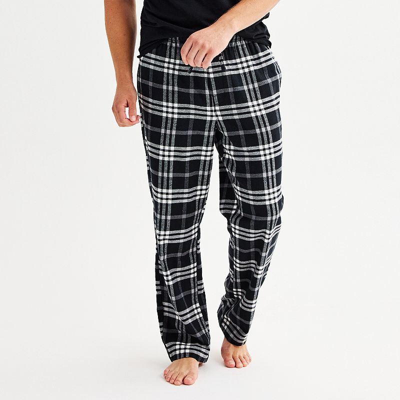 Men's Sonoma Goods For Life® Flannel Drawstring Pajama Pants