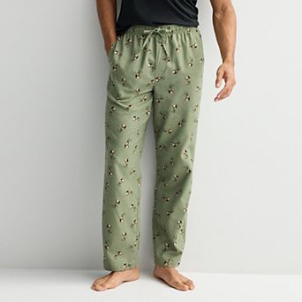 Men's Sonoma Goods For Life® Flannel Drawstring Pajama Pants