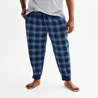 Big & Tall Sonoma Goods For Life® Flannel Banded Bottom Pajama Pants