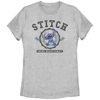 Disney's Lilo & Stitch Juniors' Collegiate Stitch Graphic Tee
