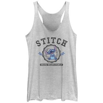 Disney's Lilo & Stitch Juniors' Collegiate Stitch Racerback Graphic Tank