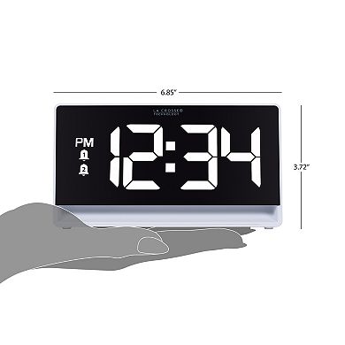 La Crosse Technology Color Changing Alarm Clock with Color Changing Glow Light