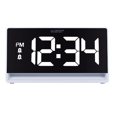 La Crosse Technology Color Changing Alarm Clock with Color Changing Glow Light