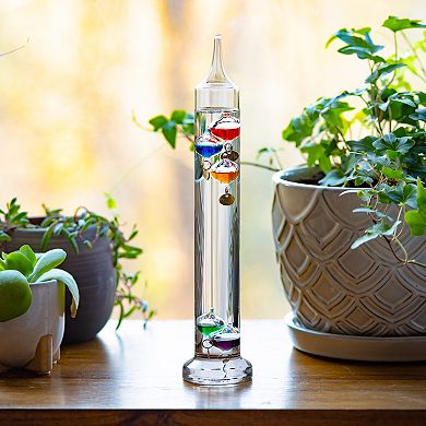 La Crosse Technology 11-in. Glass Galileo Thermometer