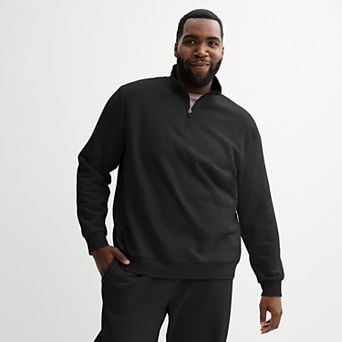 Big & Tall Tek Gear Ultra Soft Fleece Quarter-Zip