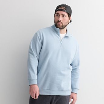 Big & Tall Tek Gear Ultra Soft Fleece Quarter-Zip