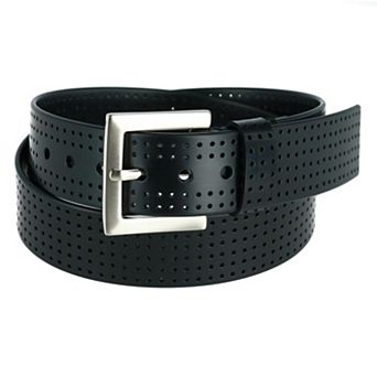 Pebble Beach Men's Silicone Perforated Golf Belt