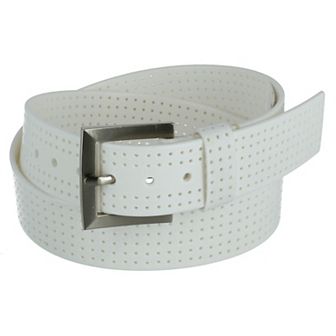Pebble Beach Men's Silicone Perforated Golf Belt