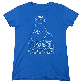 Sesame Street Touch Cookie Short Sleeve Womens Tee