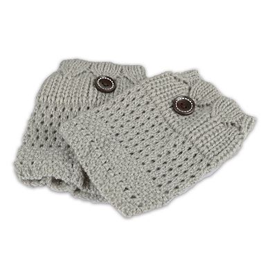 Women's, Winter Crochet Knit Leg Warmers