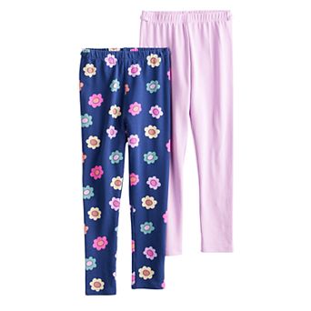 Toddler & Girls 4-12 Jumping Beans® 2-Pack Physical Adaptive Leggings
