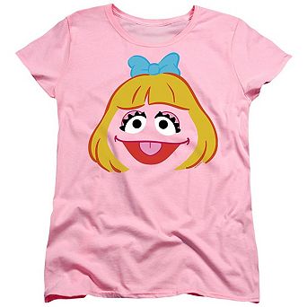 Sesame Street Prairie Dawn Face Short Sleeve Women´s Tee