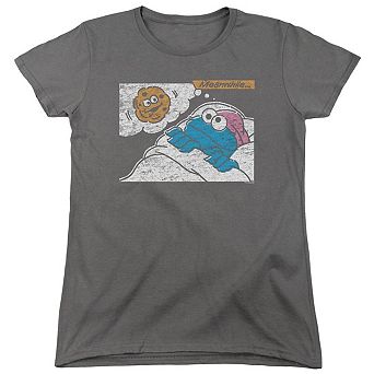 Sesame Street Meanwhile Short Sleeve Womens Tee