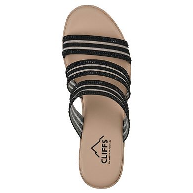 Cliffs by White Mountain Bianna Women's Wedge Sandals