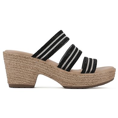 Cliffs by White Mountain Bianna Women's Wedge Sandals