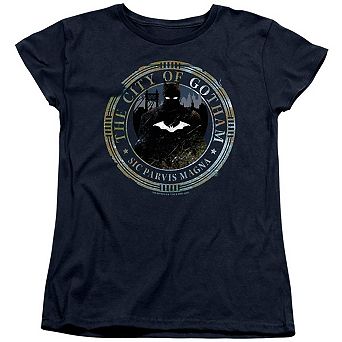 The Batman (2022) Gotham Seal Short Sleeve Women´s T-Shirt