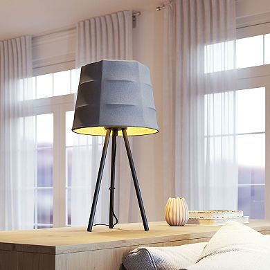Zuo Modern Mozzi Gray & Black Table Lamp