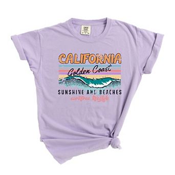 California Golden Coast Garment Dyed Tees