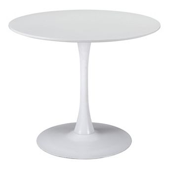 Zuo Modern Opus White Dining Table