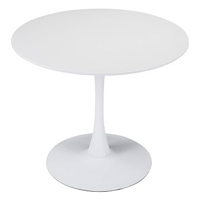 Zuo Modern Opus White Dining Table