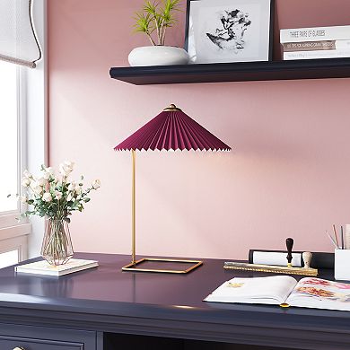 Zuo Modern Charo Red & Gold Table Lamp