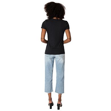 The Batman (2022) Batman and Batmobile Short Sleeve Women´s T-Shirt
