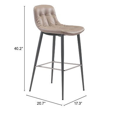 Zuo Modern Tangiers Barstool