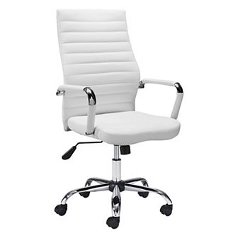 Zuo Modern Primero White Office Chair