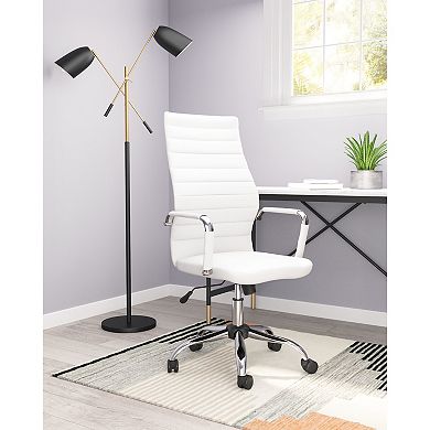 Zuo Modern Primero White Office Chair