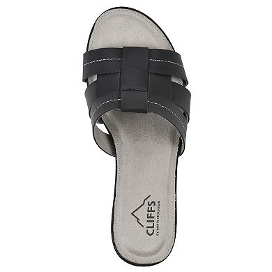 Cliffs by White Mountain Candyce Women's Wedge Sandals