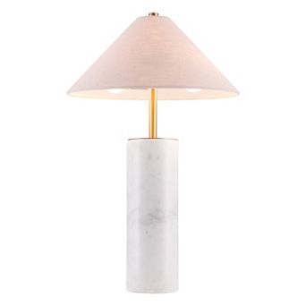 Zuo Modern Ciara Beige & White Table Lamp