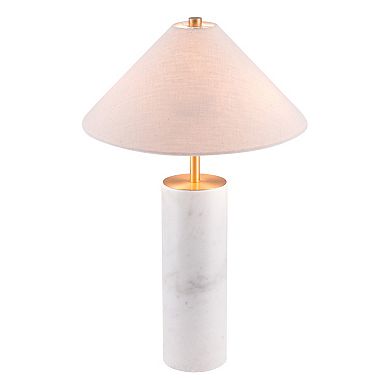 Zuo Modern Ciara Beige & White Table Lamp