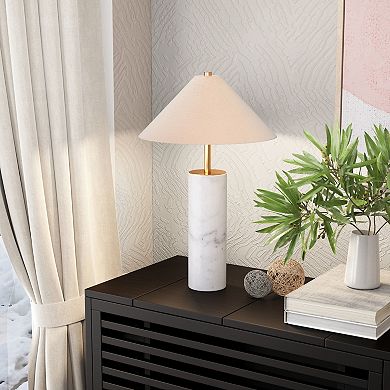 Zuo Modern Ciara Beige & White Table Lamp