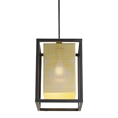 Zuo Modern Yves Gold & Black Ceiling Lamp