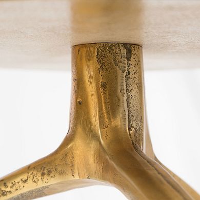 Zuo Modern Como Antique Gold Accent Table Set