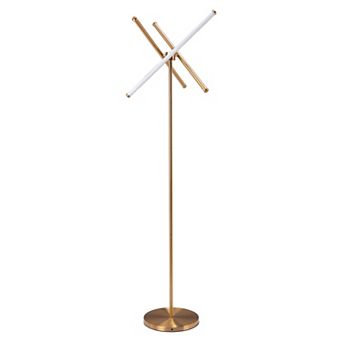 Zuo Modern Garza Brass Floor Lamp