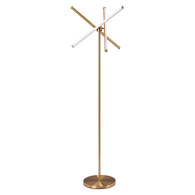 Zuo Modern Garza Brass Floor Lamp