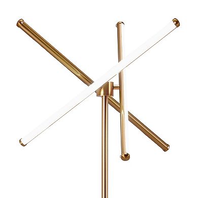 Zuo Modern Garza Brass Floor Lamp