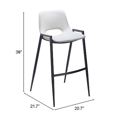 Zuo Modern Desi Barstool