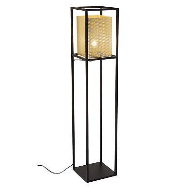 Zuo Modern Yves Gold & Black Floor Lamp