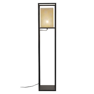 Zuo Modern Yves Gold & Black Floor Lamp