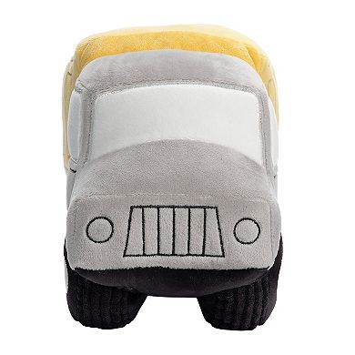 Bedtime Originals Construction Zone Plush Dump Truck Stuffed Toy - Gray/yellow