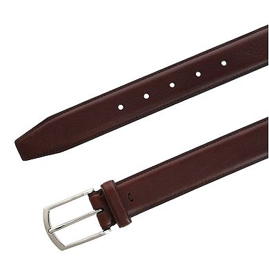 Trafalgar Big & Tall Antonio 35mm Pebble Leather Belt