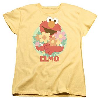 Sesame Street Flowers For You Short Sleeve Womens Tee