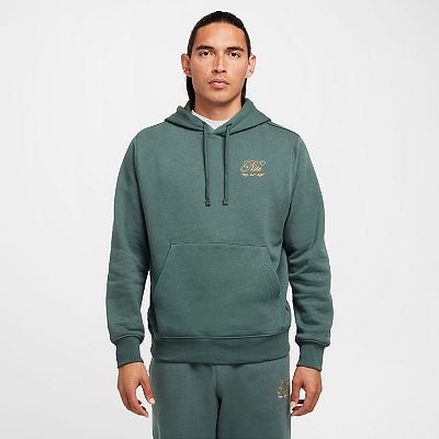 Men's Nike Sportswear Club Fleece Script Logo Pullover Hoodie
