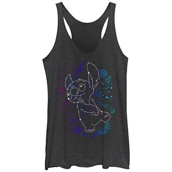 Disney's Lilo & Stitch Juniors' Constellation Stitch Racerback Graphic Tank